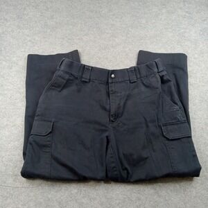 5.11 Tactical Pants Mens 42x30 Black Cargo Workwear Utility Pockets Tactical